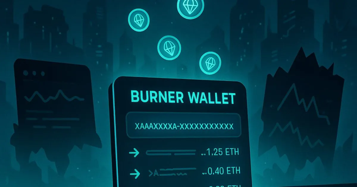 Burner Wallet for Crypto: Complete Airdrop & Risky dApp Guide (2026)