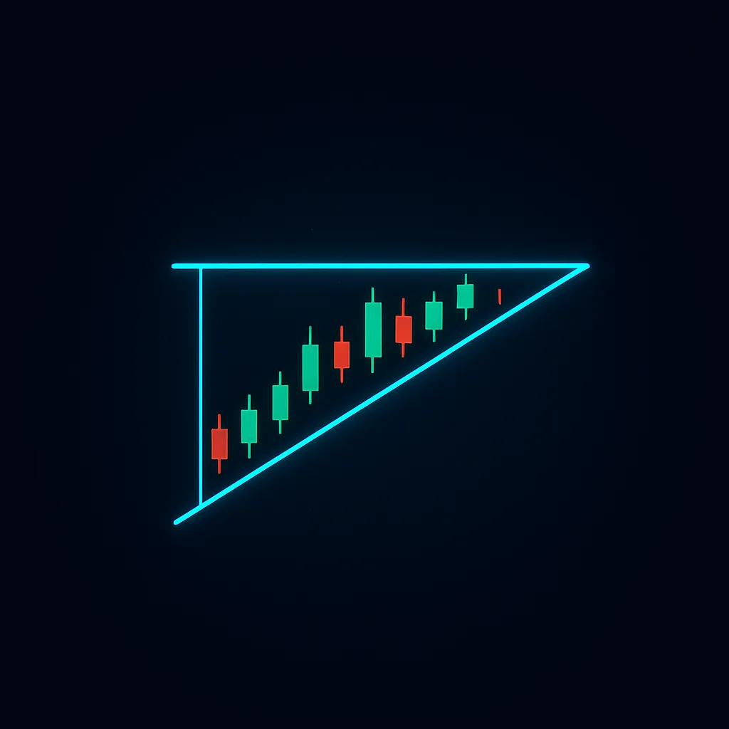 Ascending triangle chart pattern