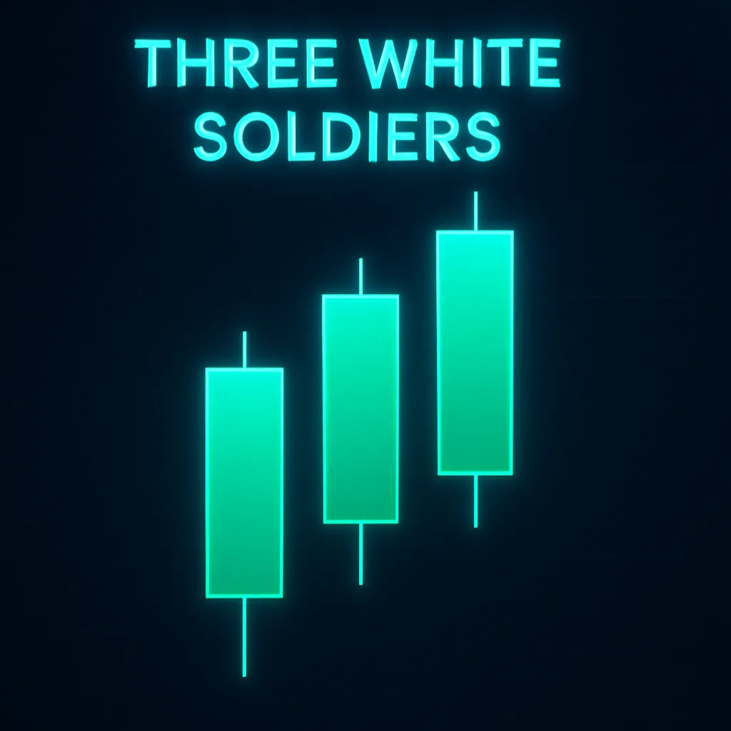 Three White Soldiers candlestick pattern