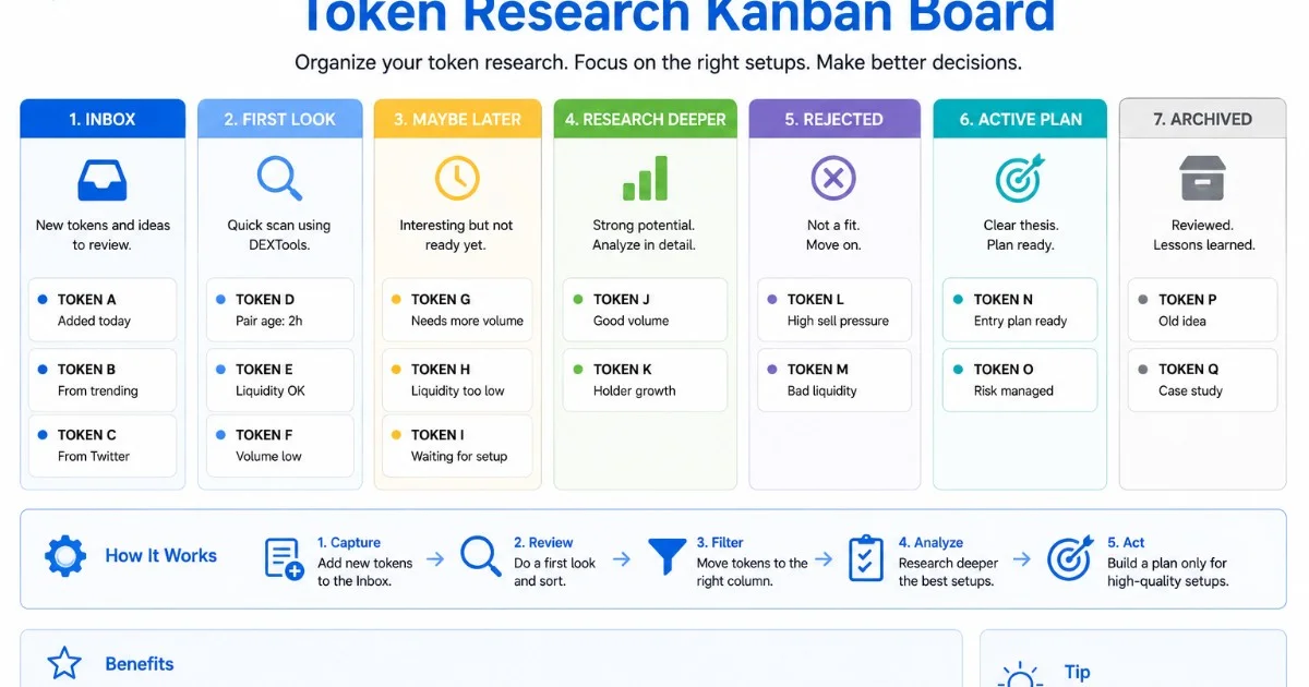 DEXTools trading process infographic summary