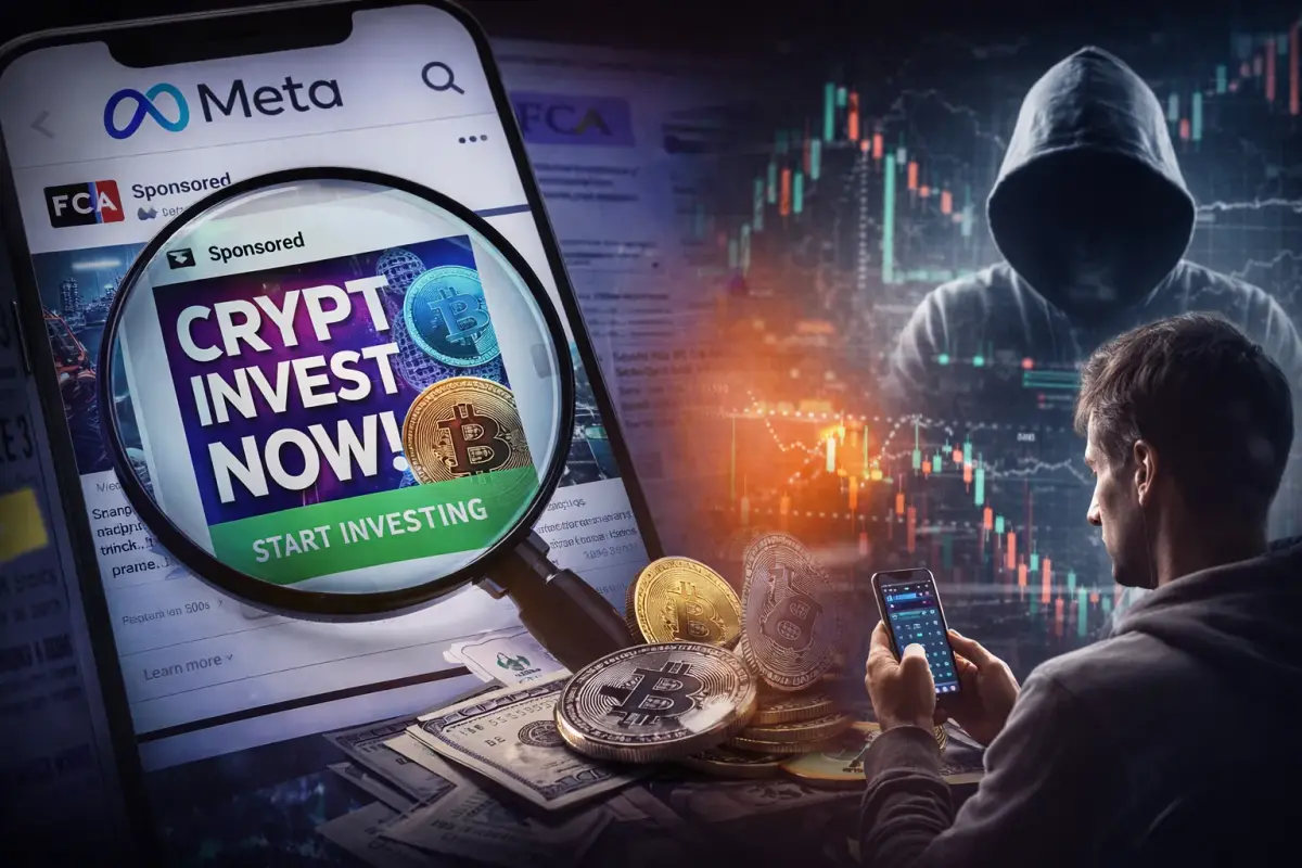 Metas Werbedilemma hebt die Risiken von Krypto-Betrug für Einzelhändler inmitten regulatorischer Überprüfung und Marktimplikationen hervor.