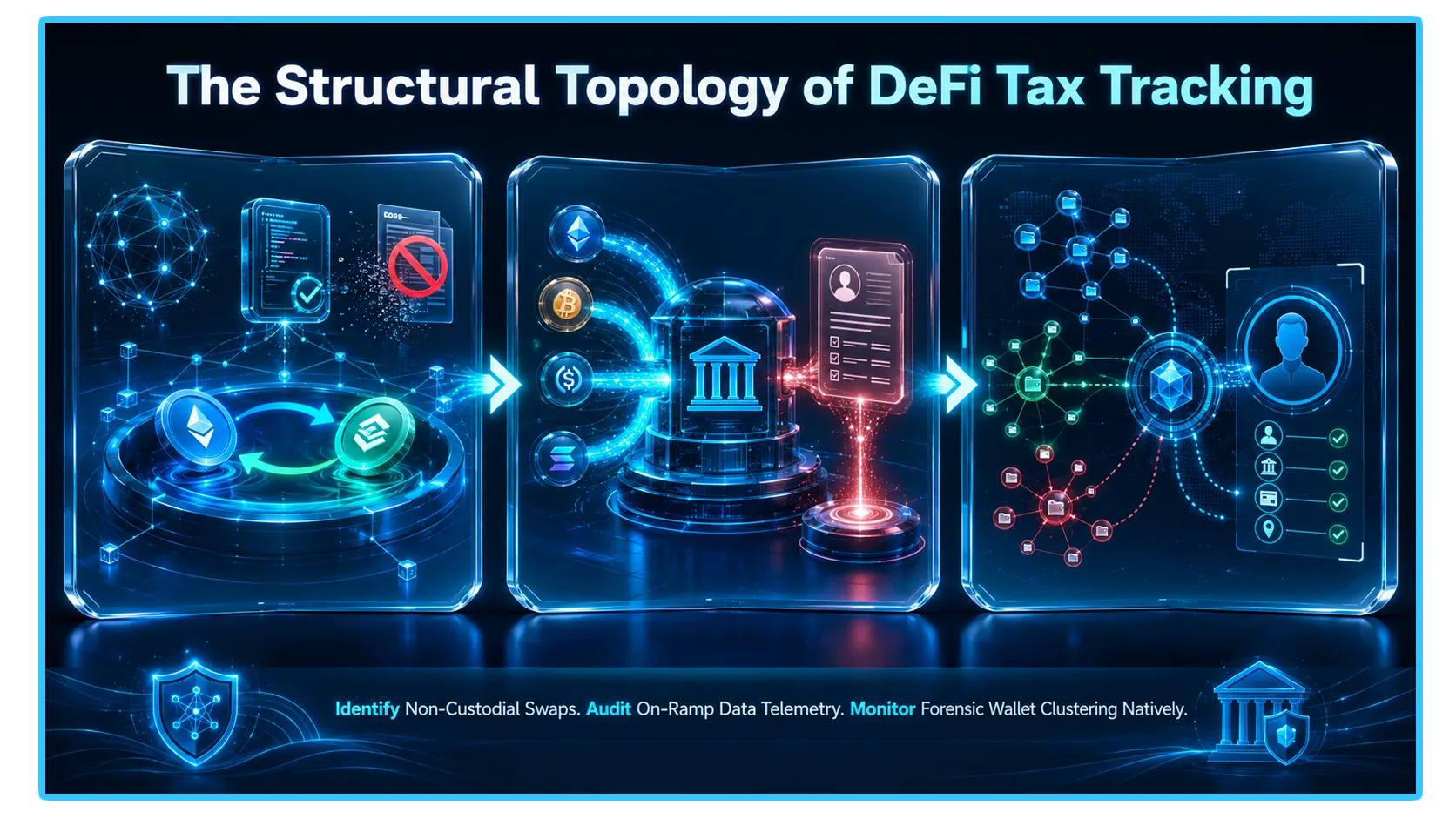 Illustration of DEX trading concepts and IRS reporting implications in cryptocurrency legislation.