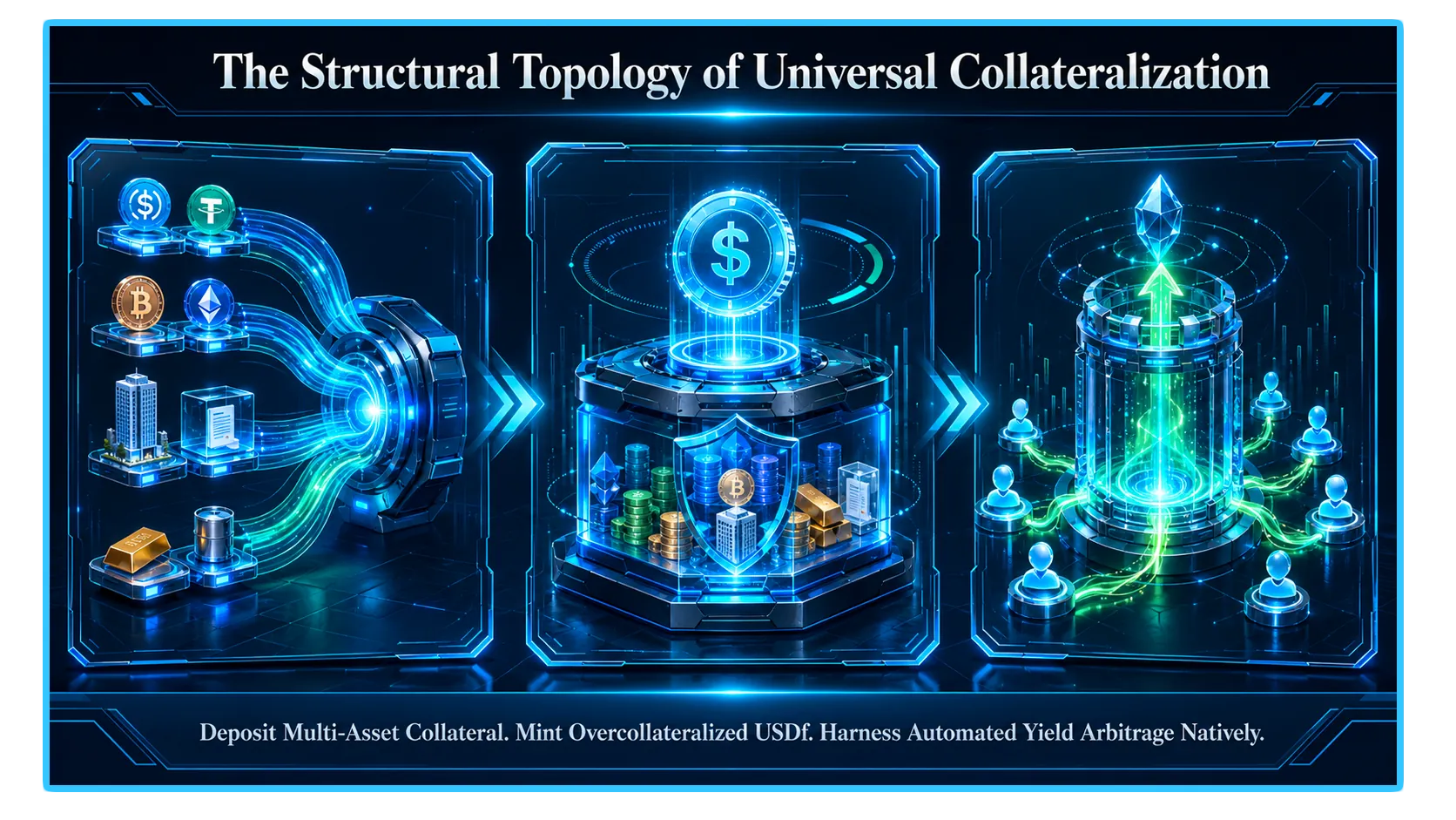 Falcon Finance logo representing universal collateralization in decentralized finance, highlighting innovative liquidity solutions.