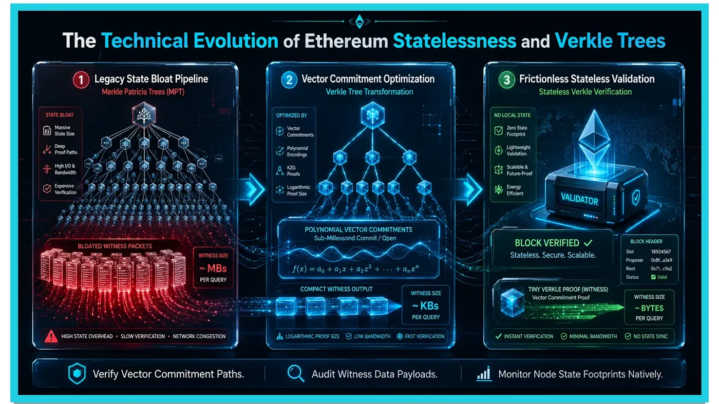 What are Verkle Trees? Ethereum Statelessness Explained