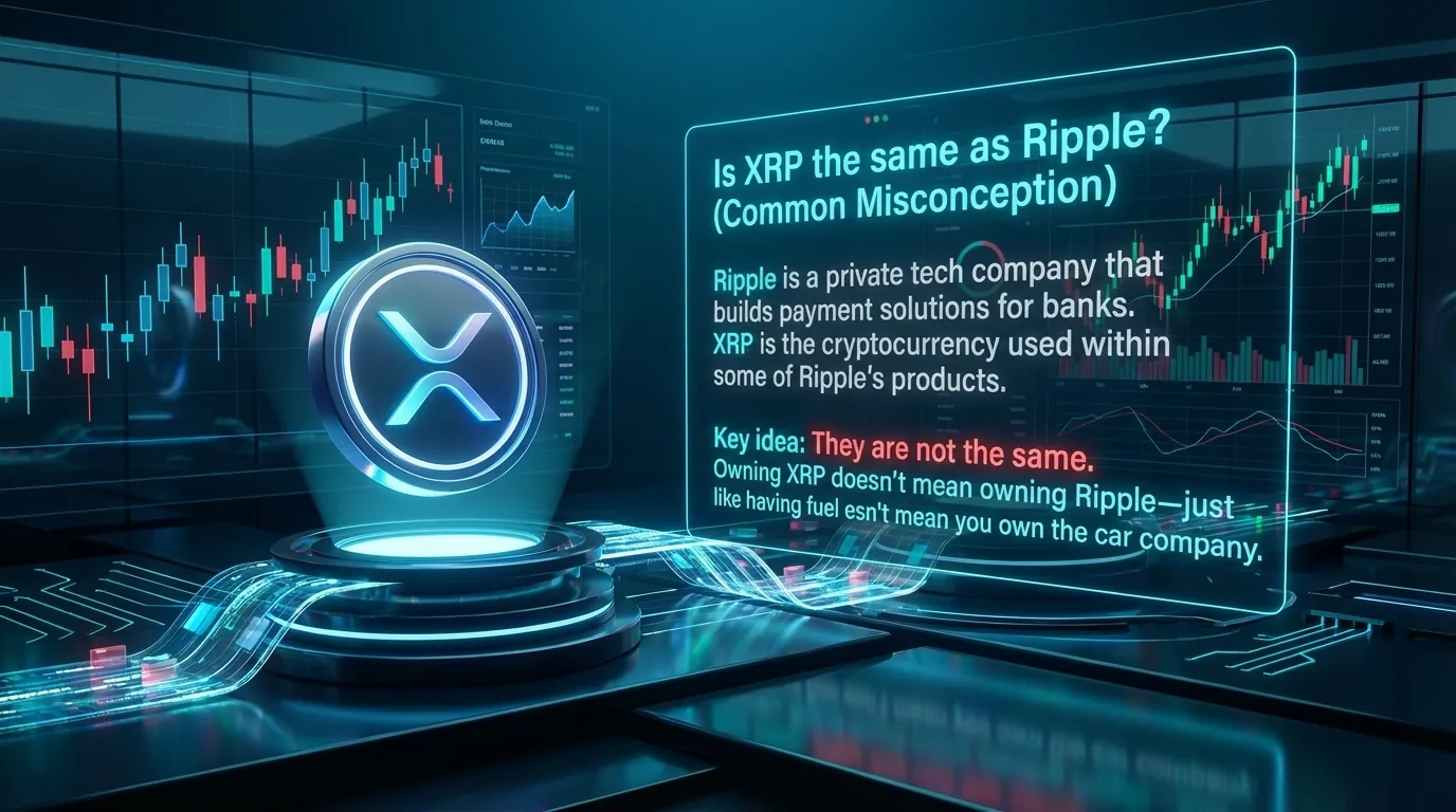 Criptomoneda XRP mostrada en una cartera digital, mostrando el precio en $1.38, en medio de análisis y tendencias del mercado.