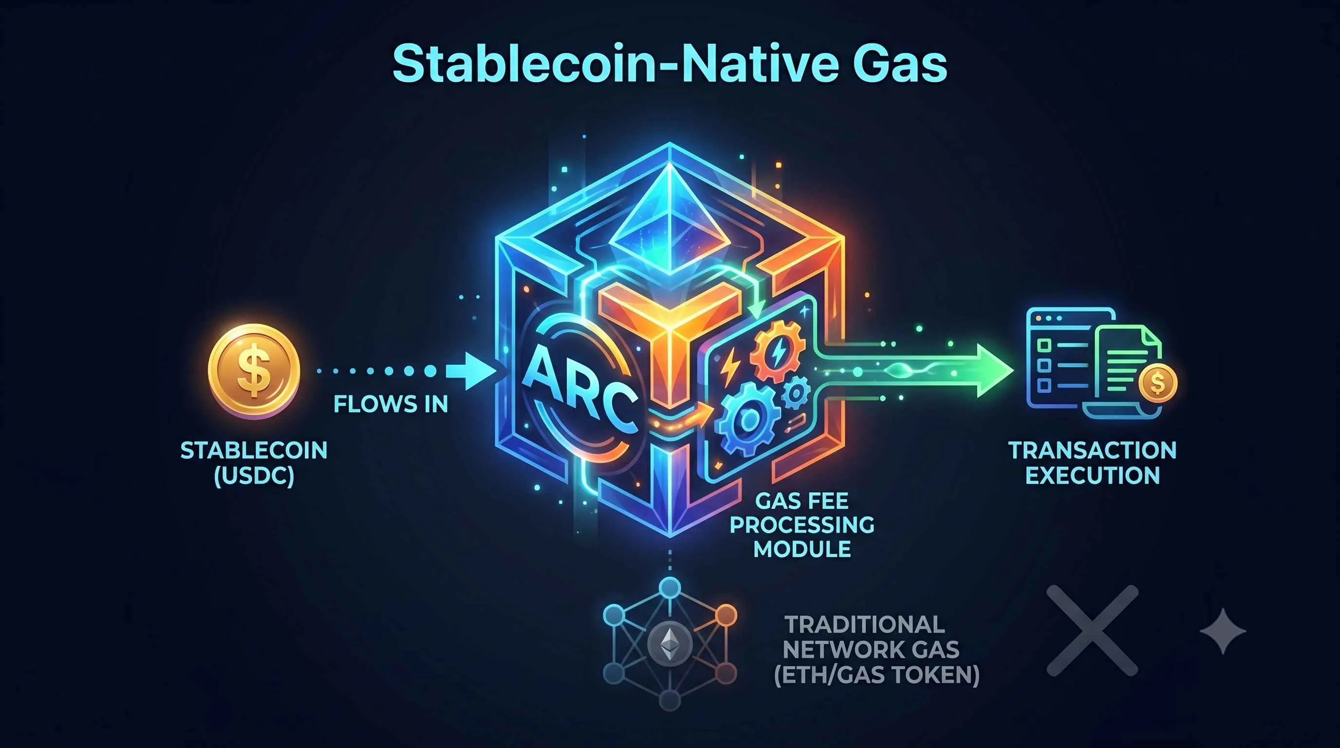 Circle's Arc: A stablecoin-native Layer 1 blockchain enhancing decentralized finance and integrating fiat-backed stablecoins.