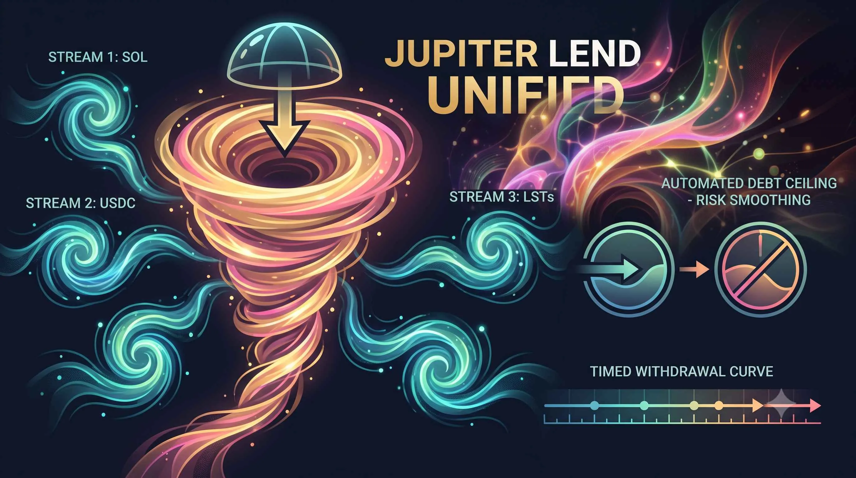 Comparison of Jupiter Lend and Kamino, top lending protocols in the Solana DeFi ecosystem.