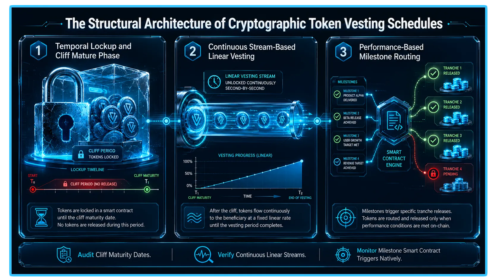 Token unlock calendar graphic illustrating supply dilution in digital asset trading strategies.