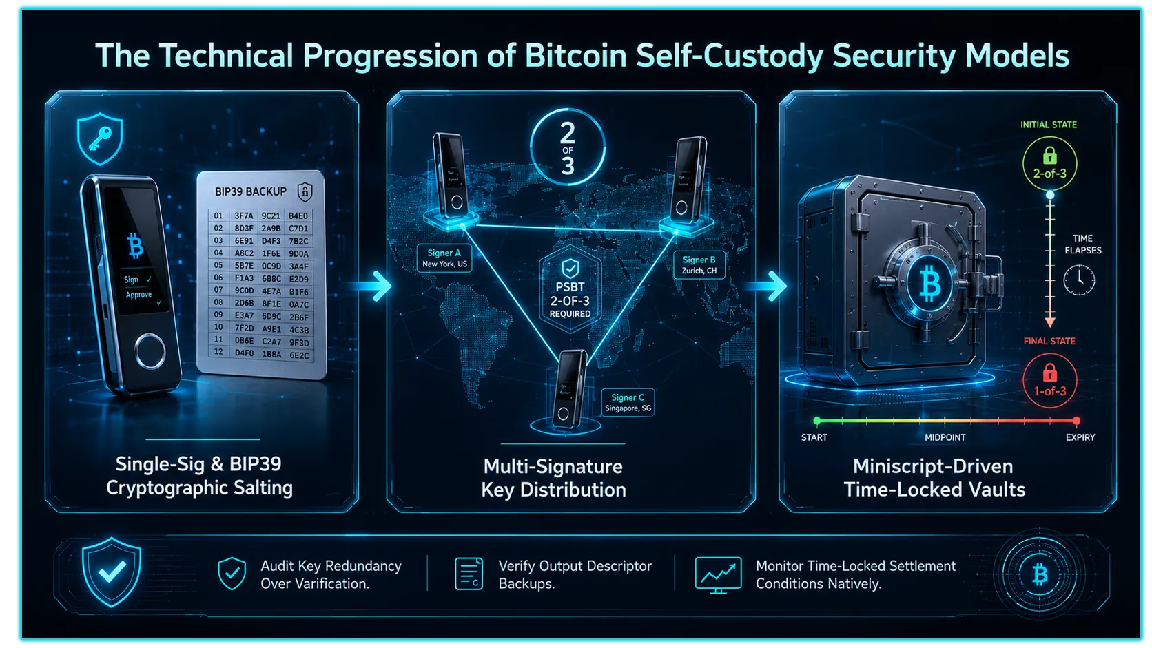 Bitcoin Self-Custody Framework Best Practices