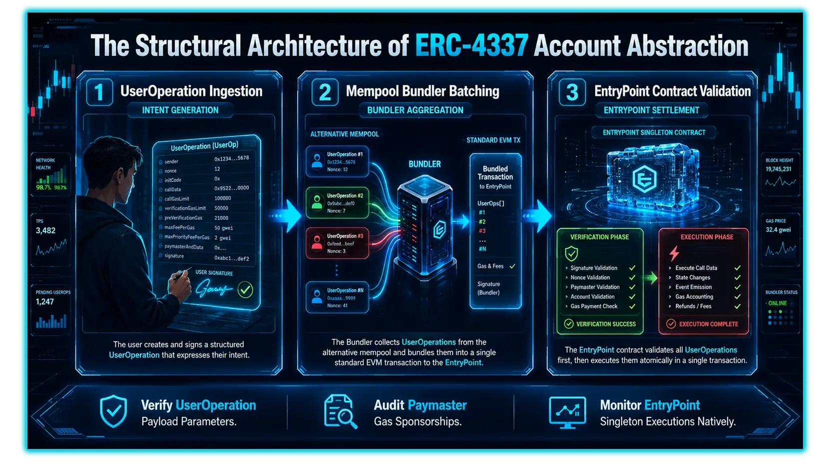 ERC-4337 Account Abstraction: How Smart Wallets Work
