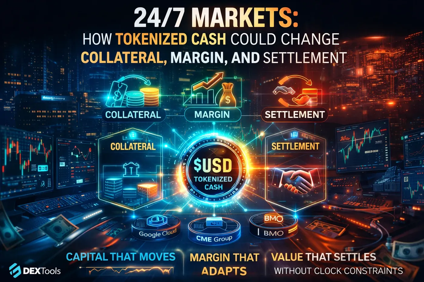 L'argent tokenisé révolutionne le trading crypto en permettant un accès au marché 24/7 et en réduisant les frictions dans les transactions financières.