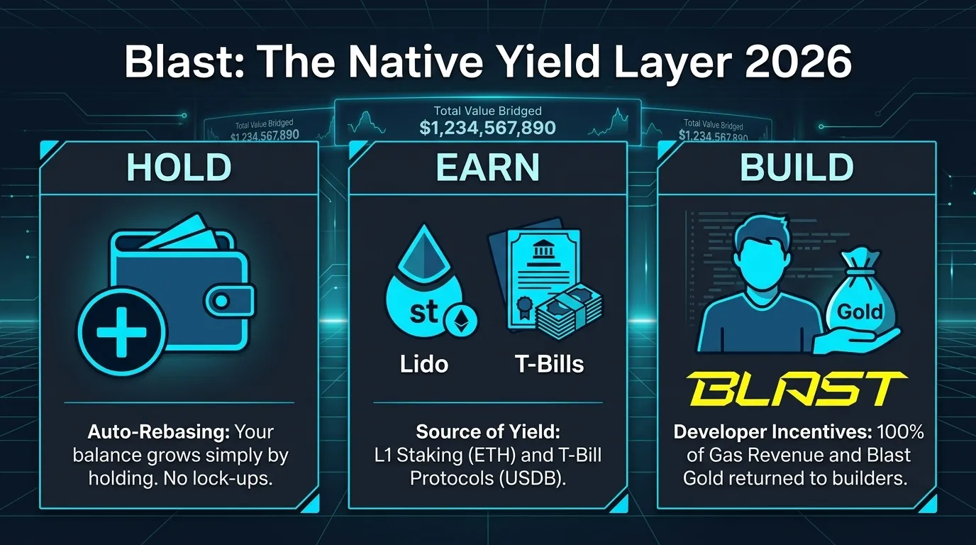 Blast chain: Native Yield L2 Explained