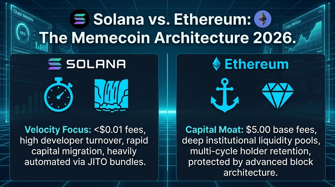 Memecoins on Solana vs Ethereum: Which Chain to Use