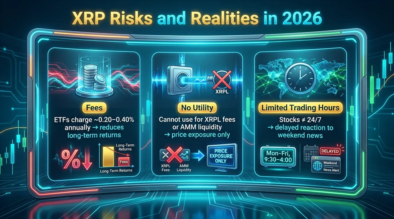 XRP ETF Konzeptillustration, die institutionelle Liquidität in digitalen Vermögenswerten hervorhebt und die Veränderungen in der Finanzlandschaft widerspiegelt.