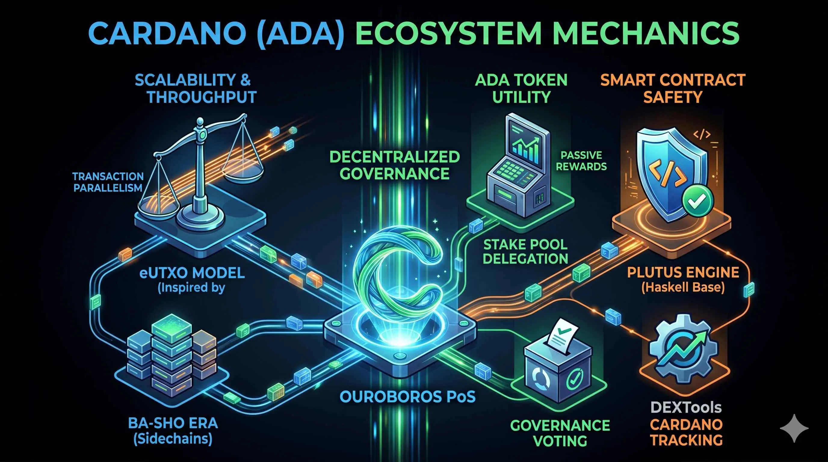 Qu'est-ce que Cardano (ADA) ? Guide du débutant sur la blockchain PoS