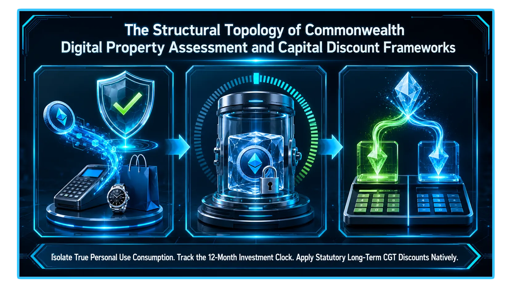 Australia Crypto Tax: Personal Use and 50% CGT Discount