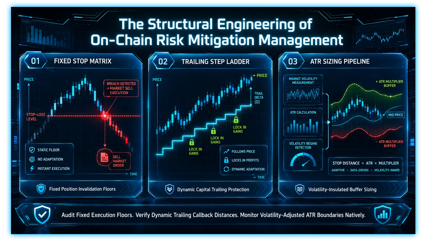 Comparison of stop loss and trailing stop strategies in digital asset trading for capital preservation.