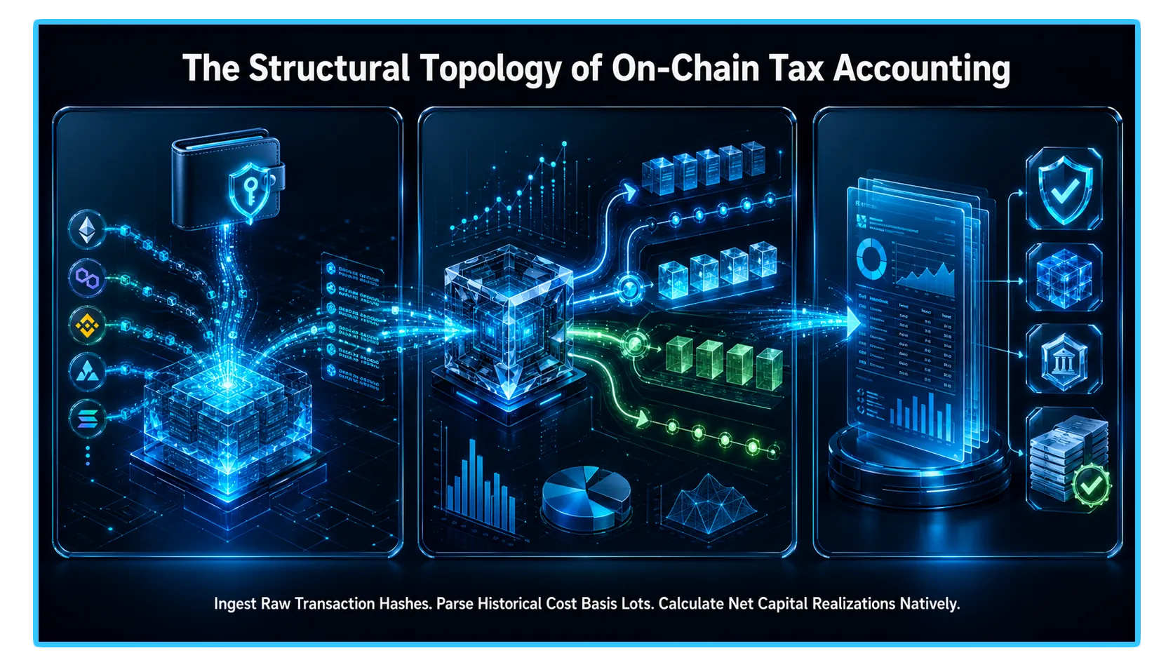 Crypto tax calculation guide for DEX swaps and liquidity provider positions in decentralized finance.