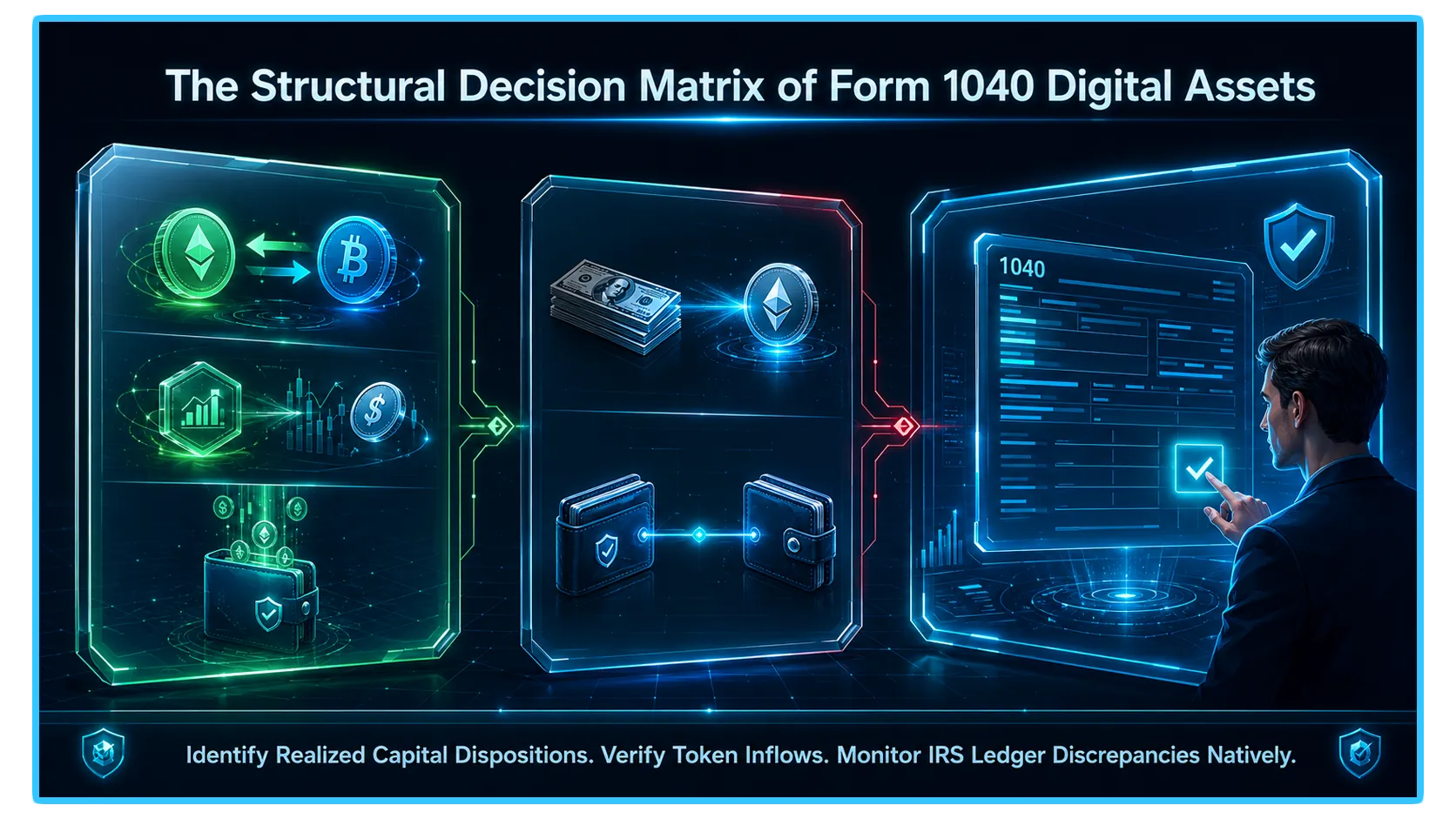IRS Form 1040 highlighting the digital asset inquiry section for tax filing guidance.