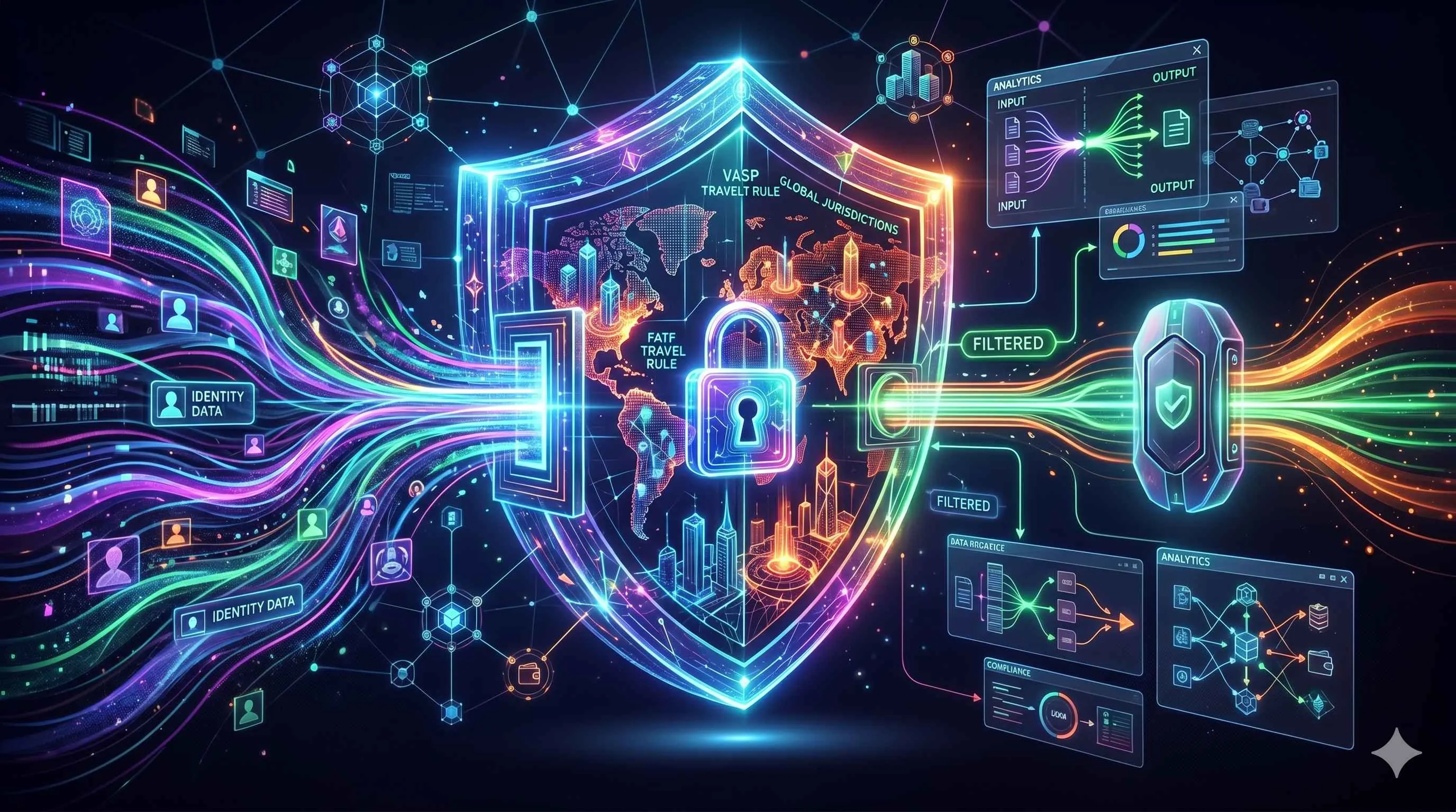 Crypto Travel Rule compliance and self-custody in decentralized finance, highlighting regulatory impacts on market behavior.