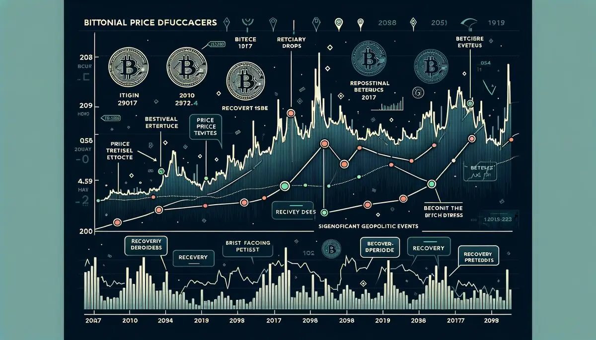 Bitcoin historical price reactions to major geopolitical events and conflict timeline