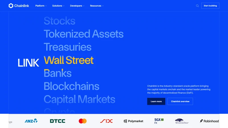 Chainlink data feeds and price oracle dashboard