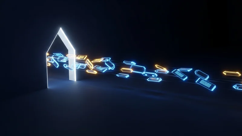 Diagramm-ähnliche Illustration digitaler Rohstoffe wie Bitcoin, Ethereum, Solana und Dogecoin, die über den freigegebenen Zugang zu Perpetual Futures verfügbar sind