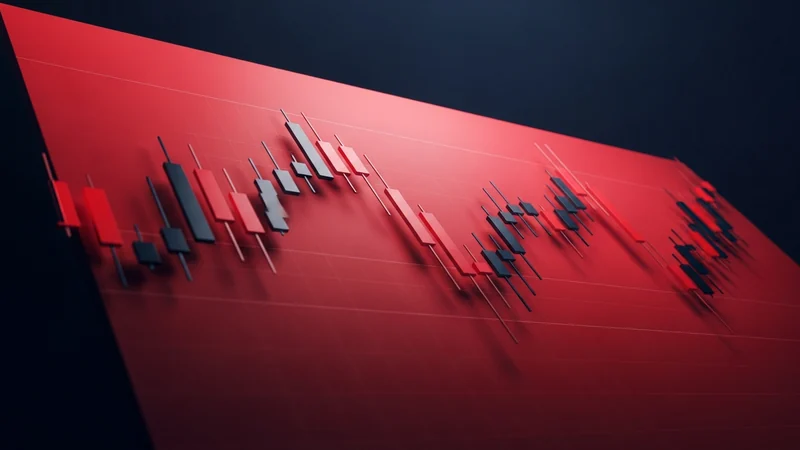 Chart showing Bitcoin, Ether, XRP and Solana sliding during the worst crypto week since July 2024