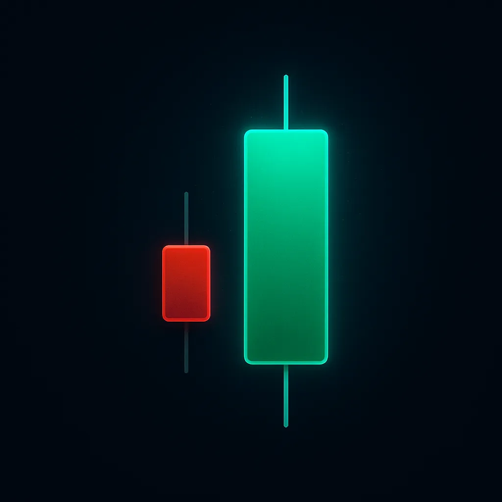 Engulfing candlestick pattern diagram