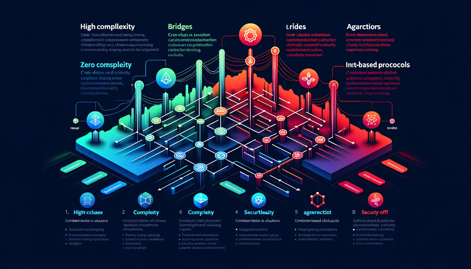 Cross-chain solutions spectrum from manual bridging to full chain abstraction