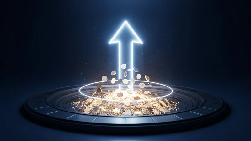 Balance sheet documents next to volatile crypto candlestick chart illustrating treasury risk