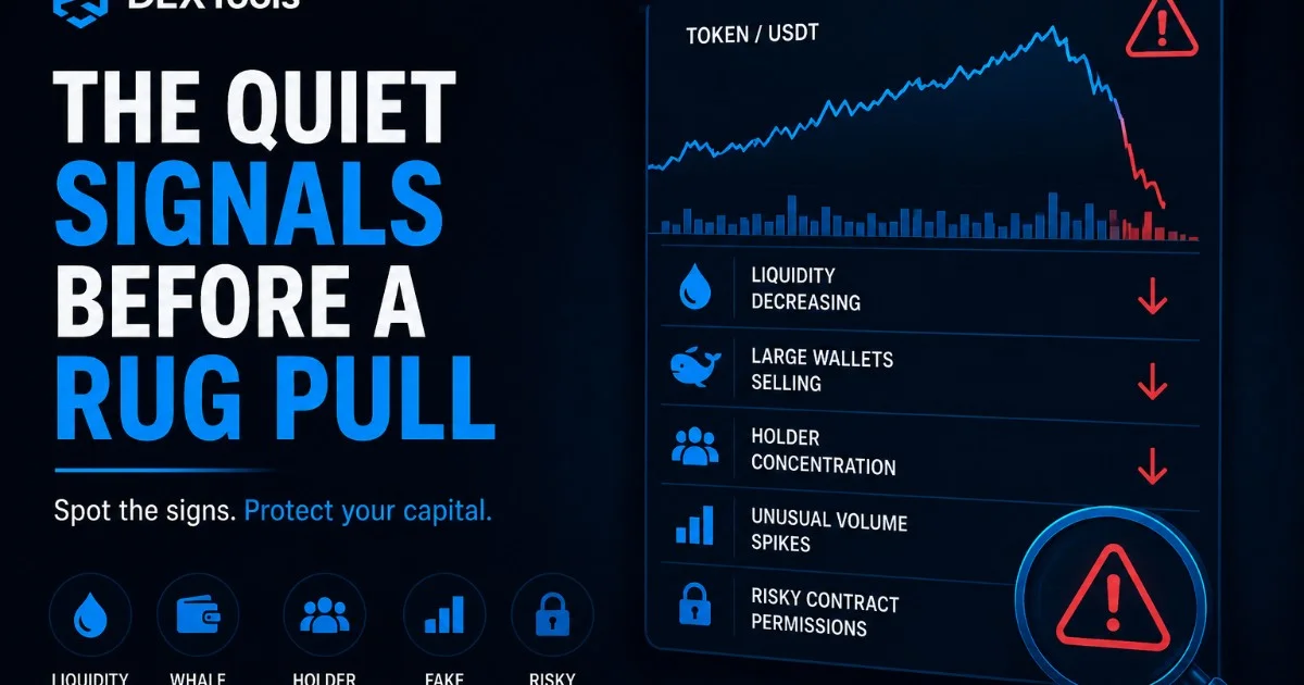 DEXTools trading process infographic summary