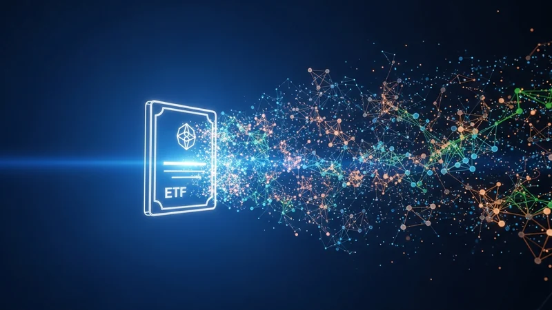 Grayscale Bittensor TAO ETF GTAO filing concept with decentralized AI network nodes