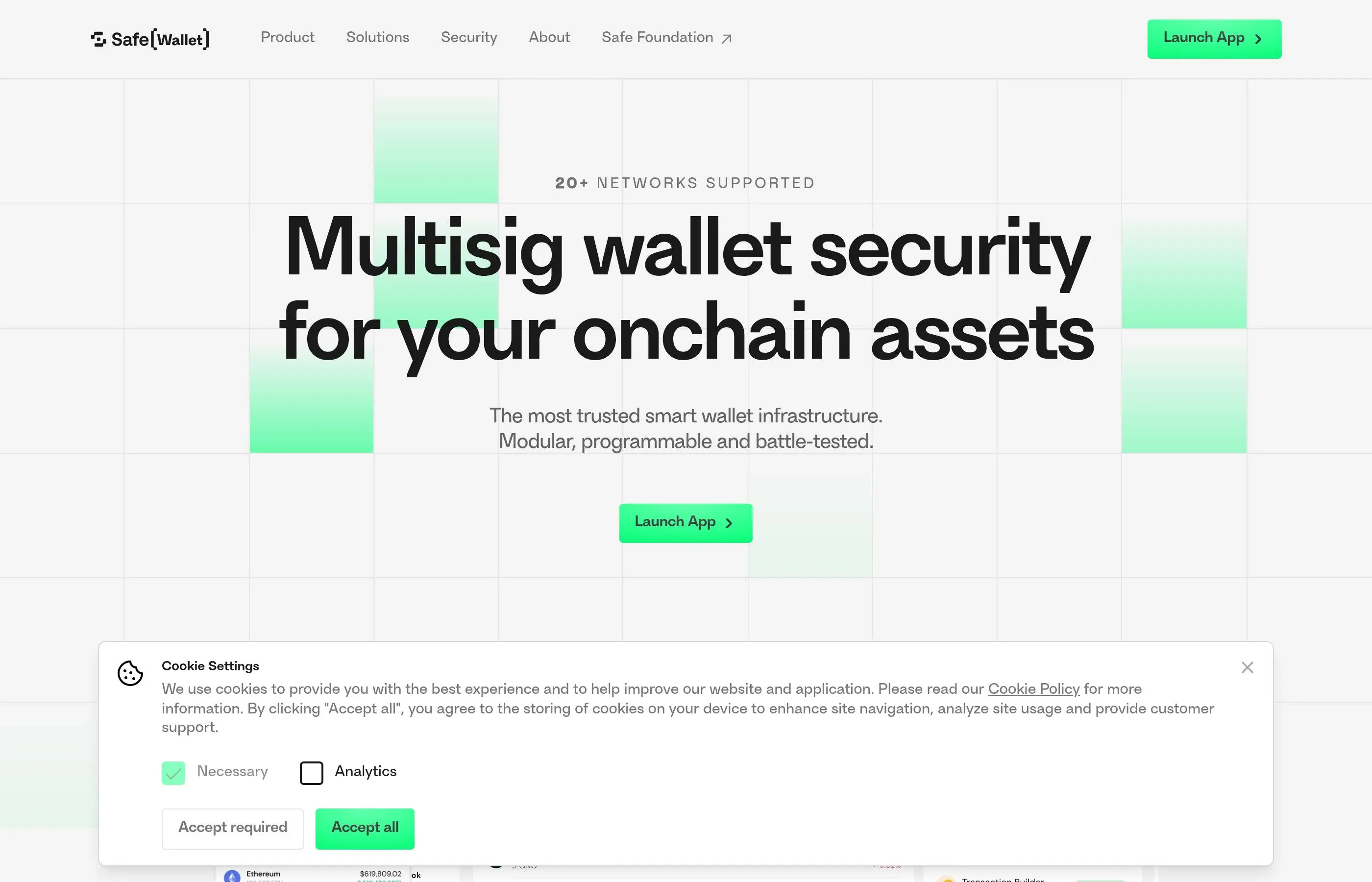 Safe multisig wallet as advanced security for high-value crypto storage