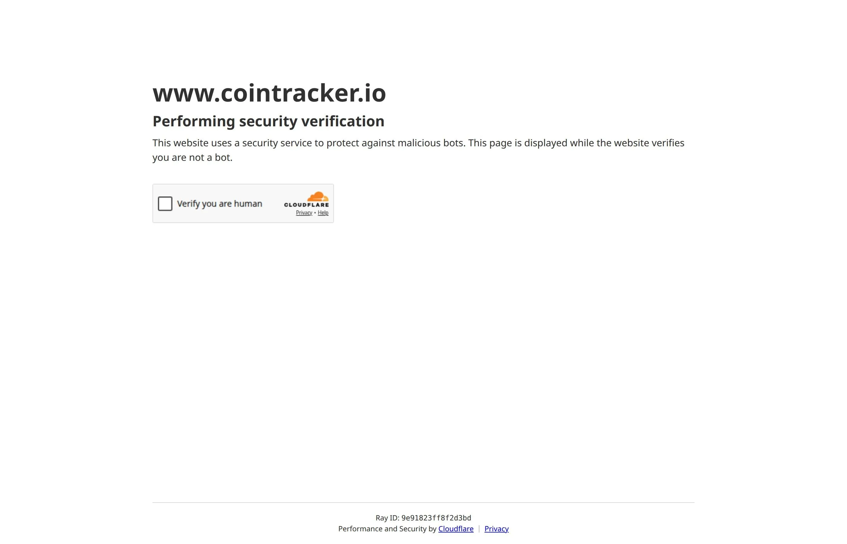 CoinTracker暗号税ソフトウェアダッシュボードとポートフォリオトラッキング