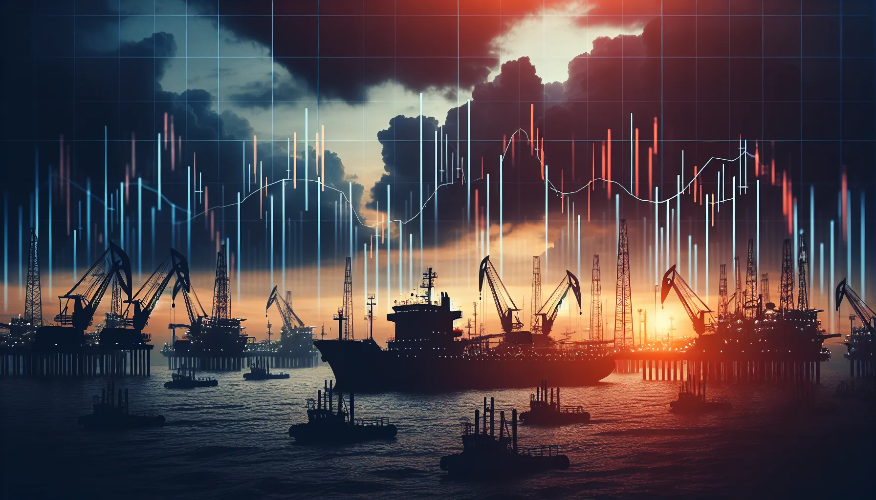 Oil and crypto market correlation