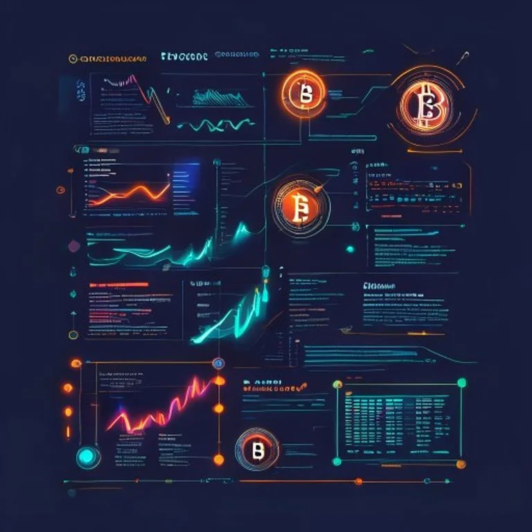 Bitcoin long vs short crypto trading chart showing bullish and bearish positions on perpetual futures