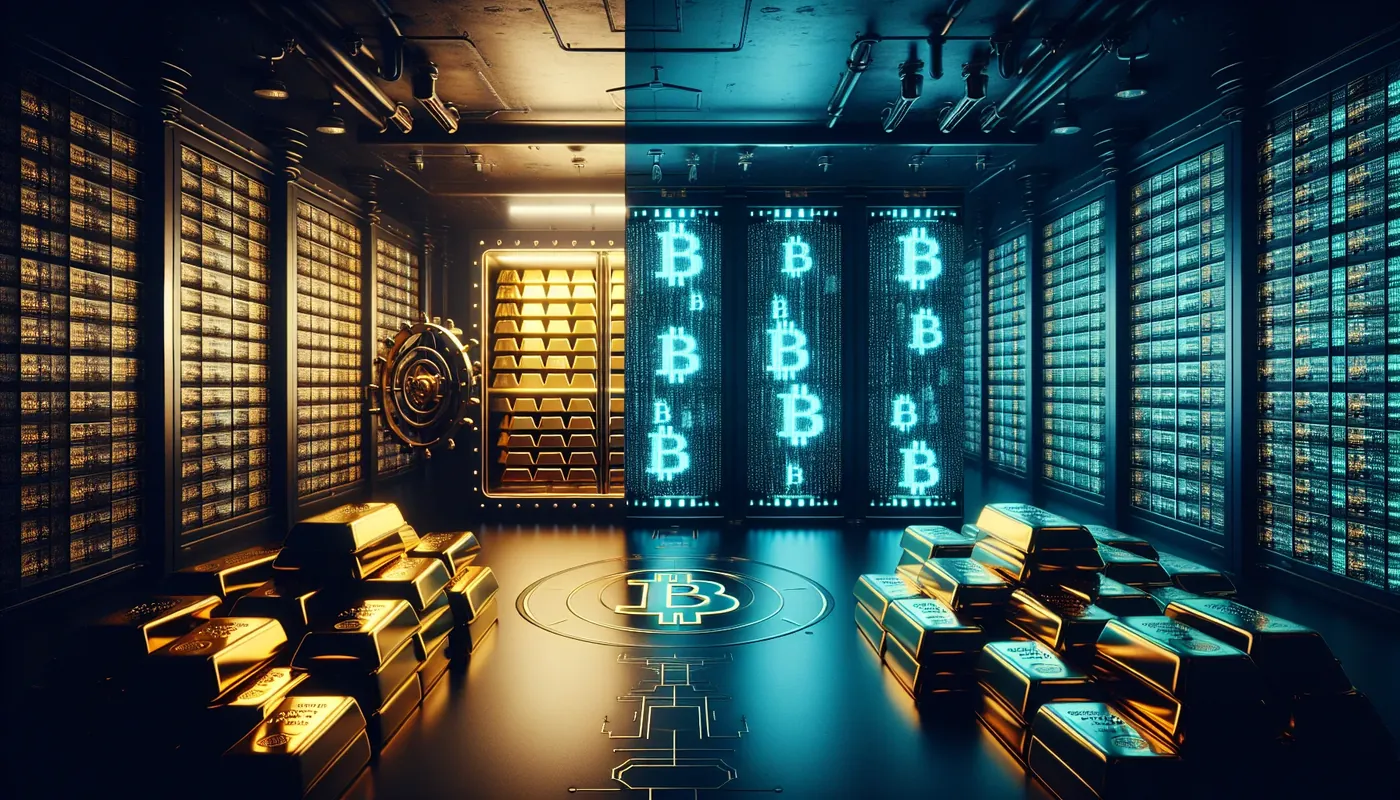 Bitcoin und Gold Vergleich - Knappheit und Wertspeicher
