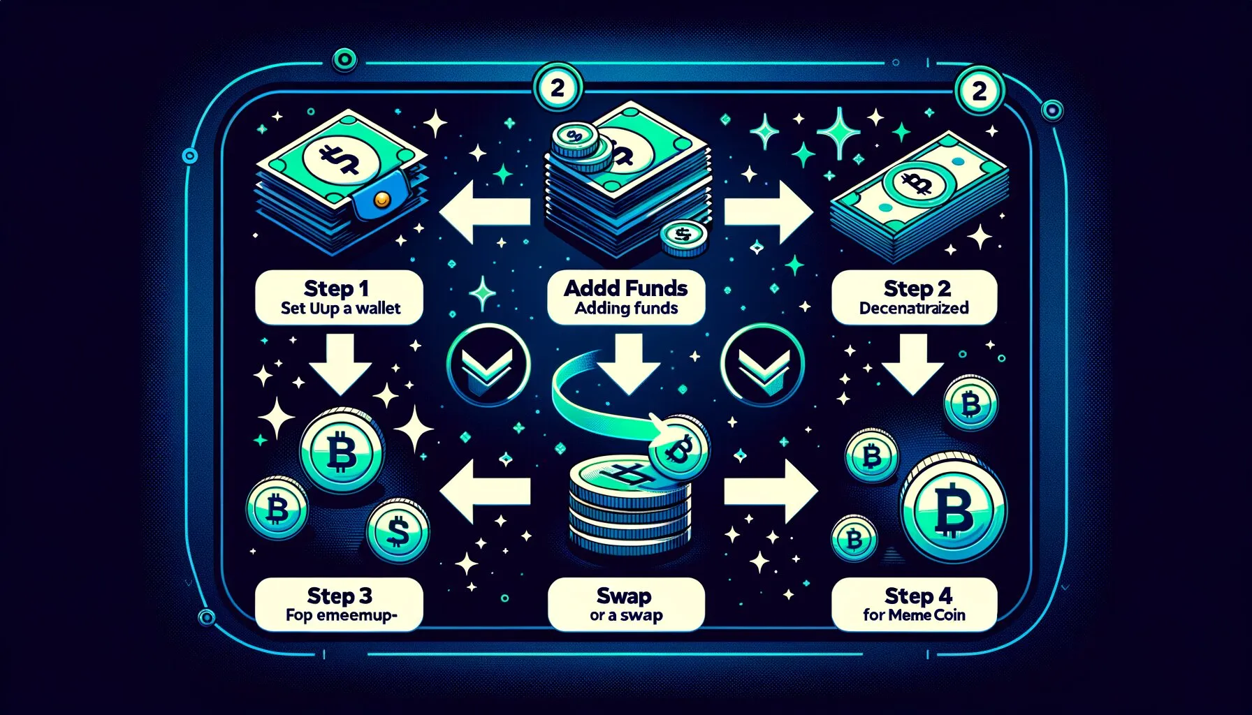How to buy meme coins step by step: wallet setup, add funds, connect DEX, swap