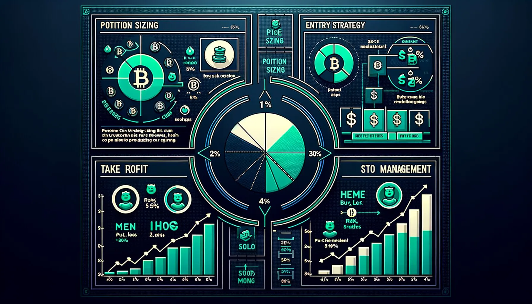 Meme coin trading strategies: position sizing, entry, take profit, risk management