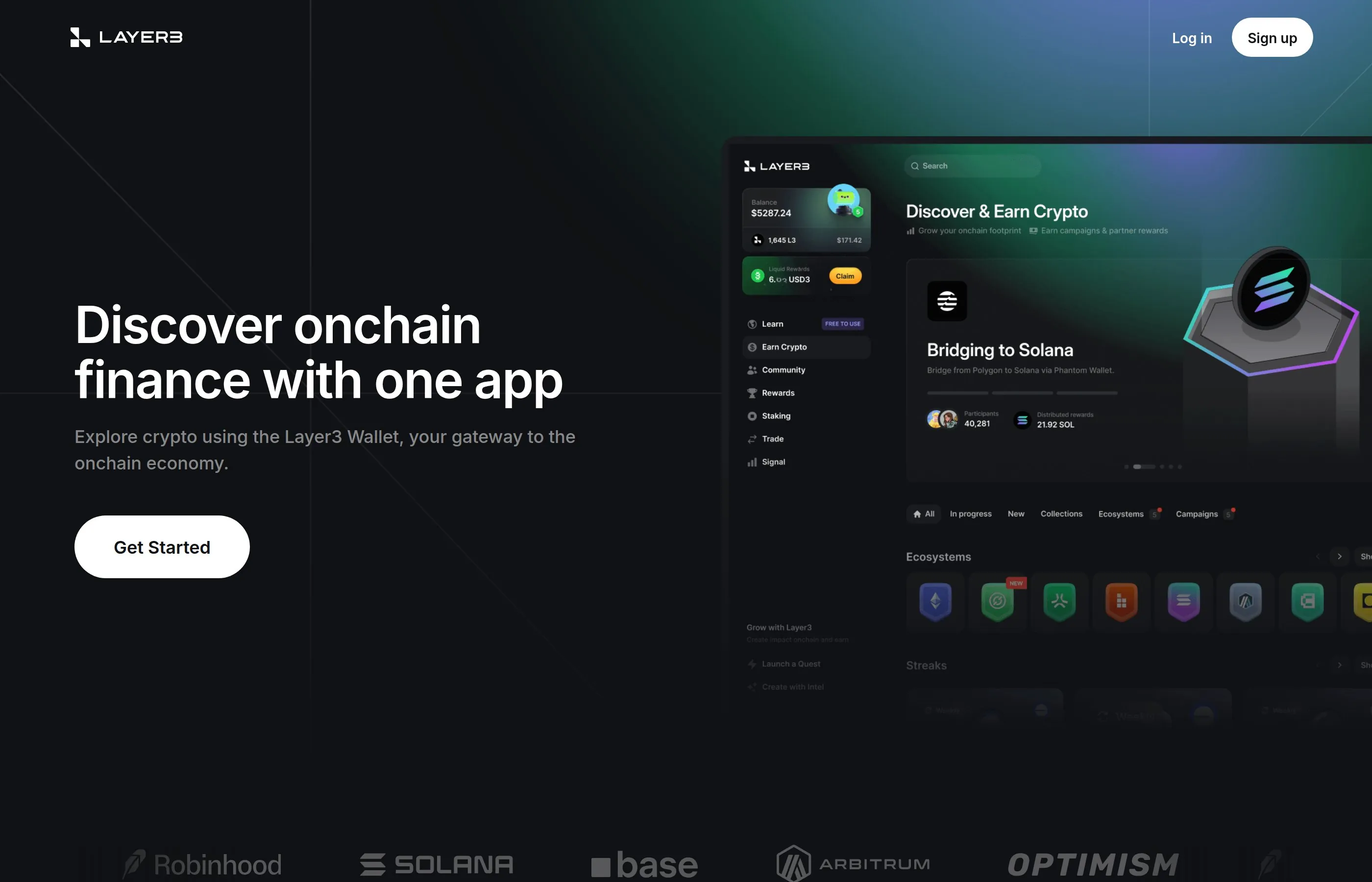 Layer3 quests for earning crypto