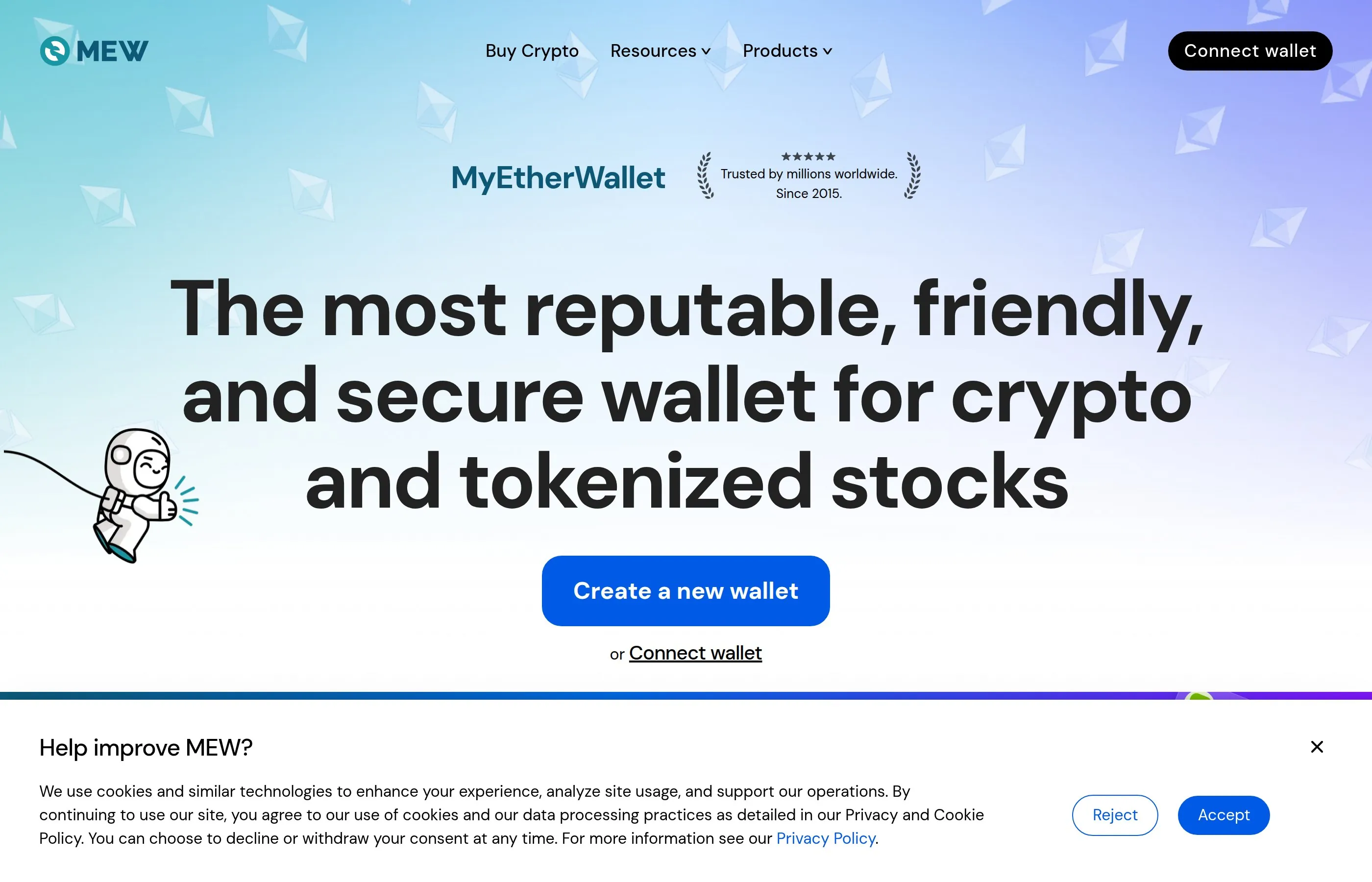 MyEtherWallet interface