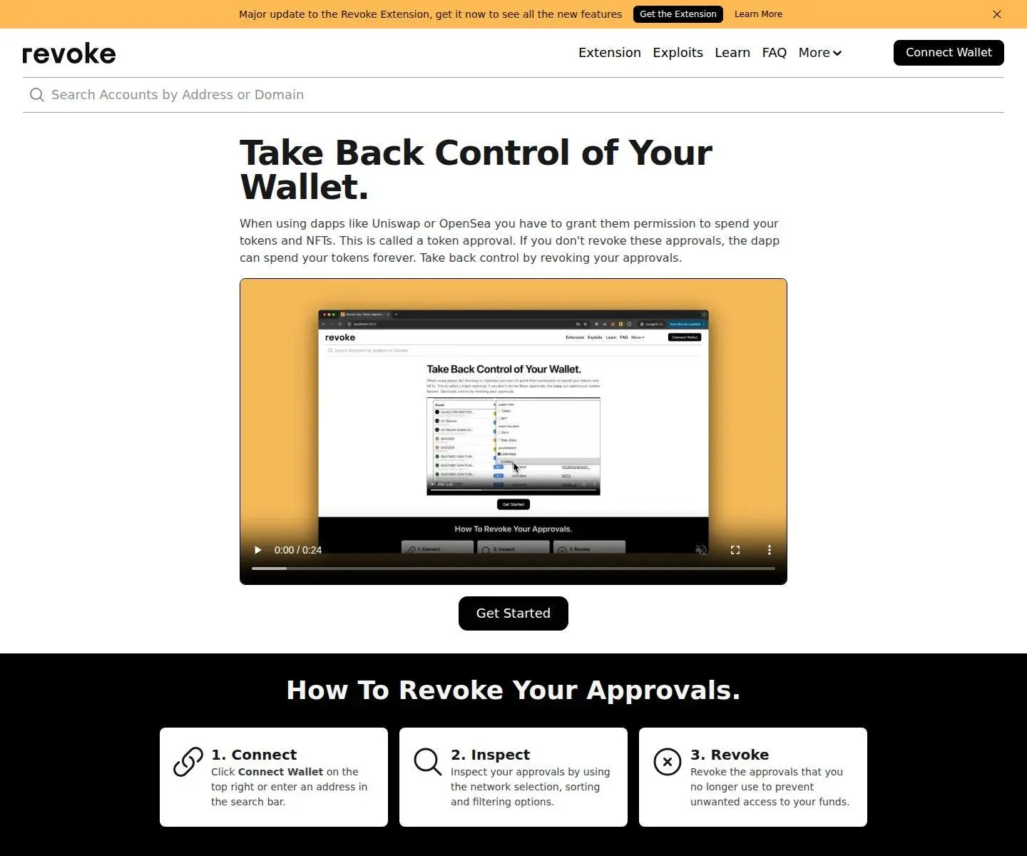 Token approvals security tutorial visual