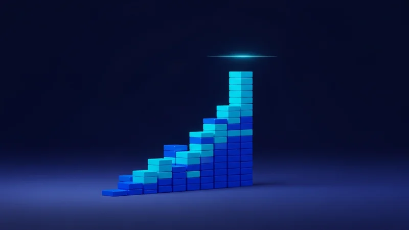 Illustration of stablecoin regulation and institutional adoption driving market growth