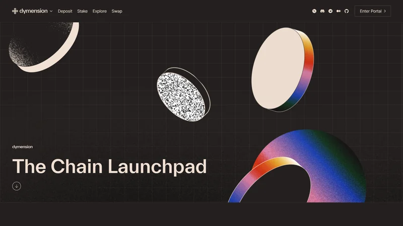 Dymension RollApp network website