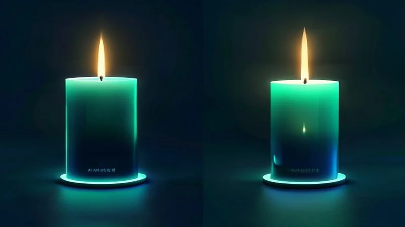 Krypto-Trader verwendet Heikin Ashi Kerzen als Trendfilter neben regulären Candlestick-Charts