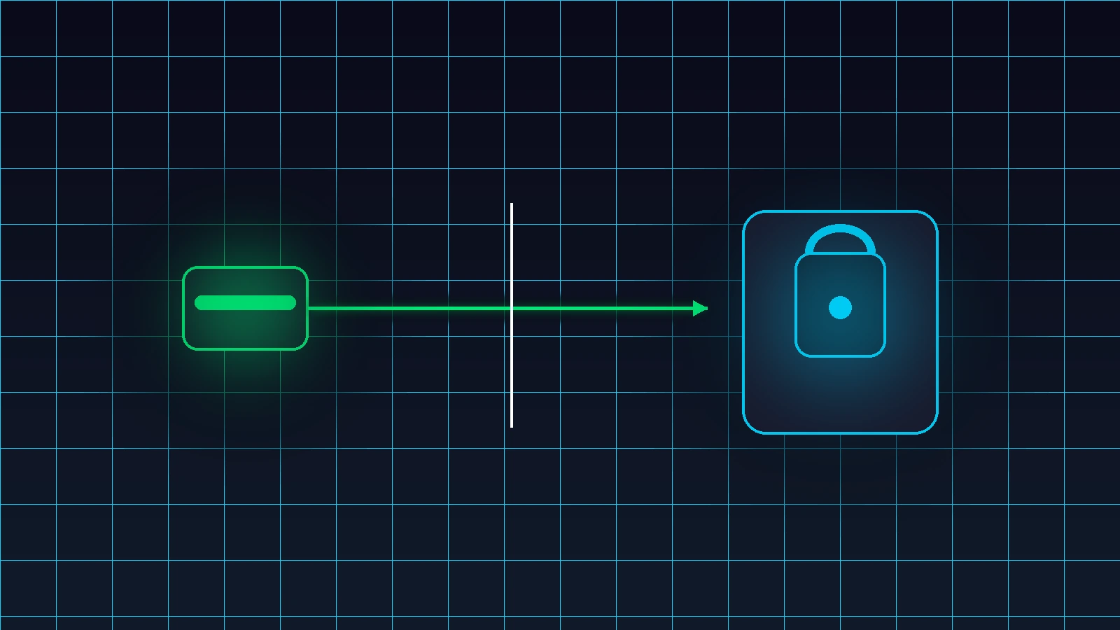 Diagram showing a low-value burner wallet separated from a protected main wallet vault