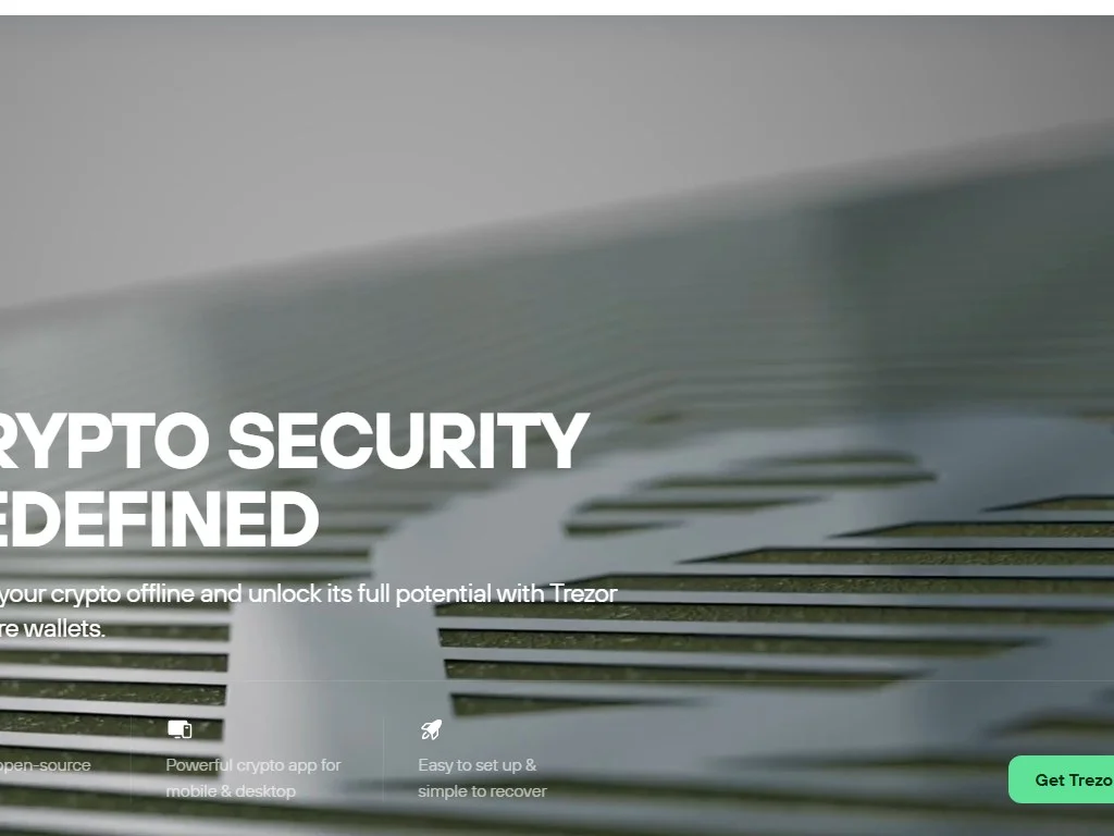 Hardware wallet next to a metal seed phrase backup plate for secure private key storage