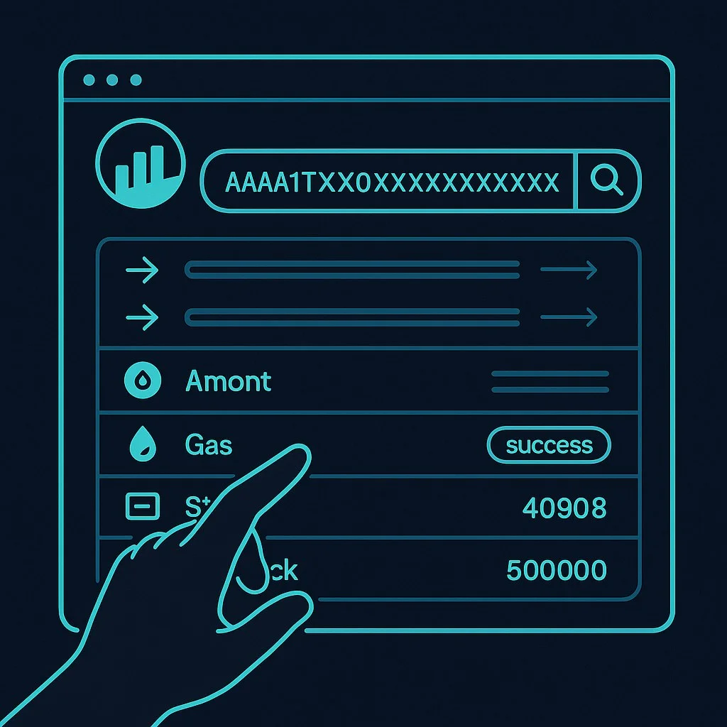 Screenshot showing how scammers create fake TXID images for P2P trades with edited amounts and confirmation badges