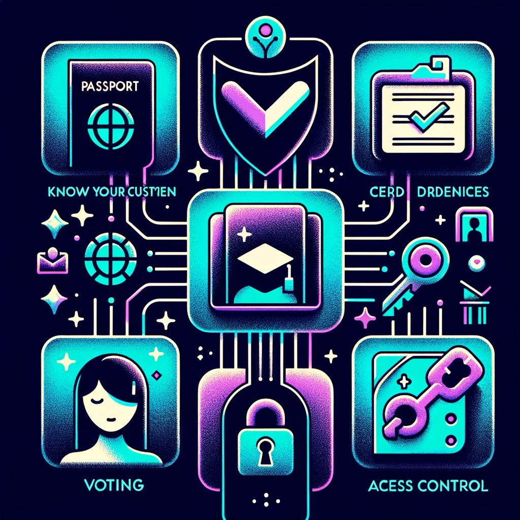 Zero-knowledge proof generation on a smartphone showing a user proving they are over eighteen without revealing personal details